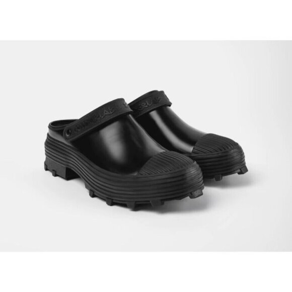 Camper Lab Traktori Leather Clogs Size 46 US 13 Mens Black CamperLab $315 - Picture 16 of 16